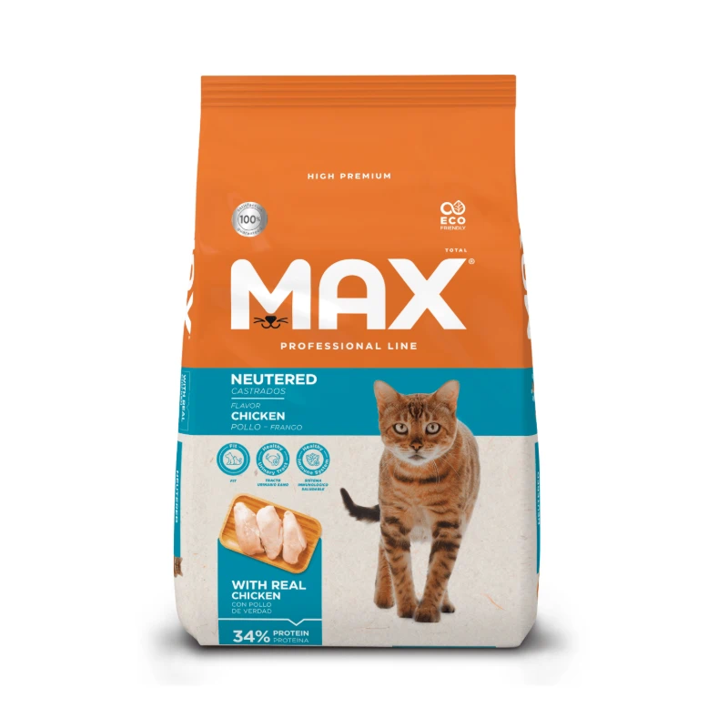 Max cat gatos castrados y esterilizados en pasto con domicilio gratis