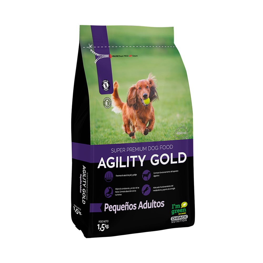Agility Gold Pequeños Adultos 3 Kg