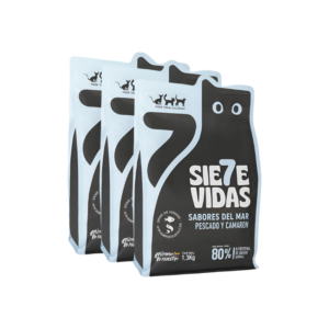 7 Vidas Sabores del Mar 1,3 Kg x 3 Unidades