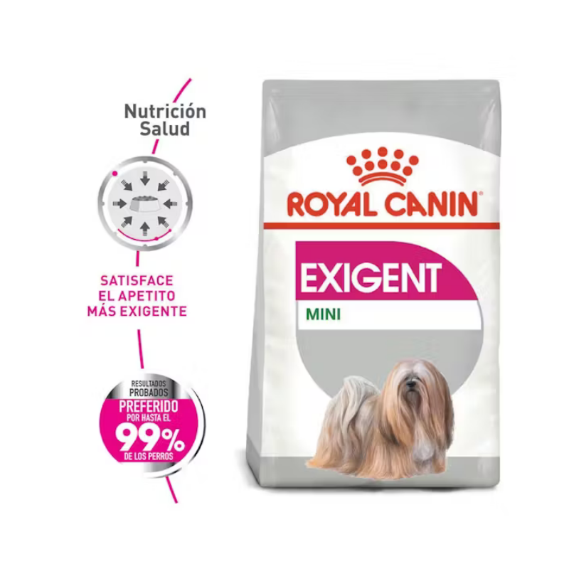 royal canin exigent instrucciones en pasto