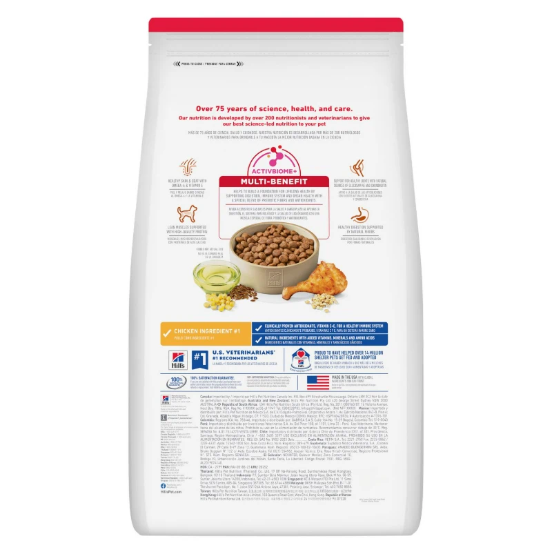 Hills Adulto Sensitive Stomach & Skin S&M 4 Lbs - Image 2