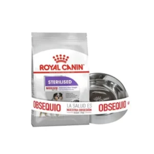 Royal canin sterilised para perro mediano con obsequio en pasto con servicio a domicilio