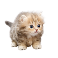 Alimento para gatitos en pasto