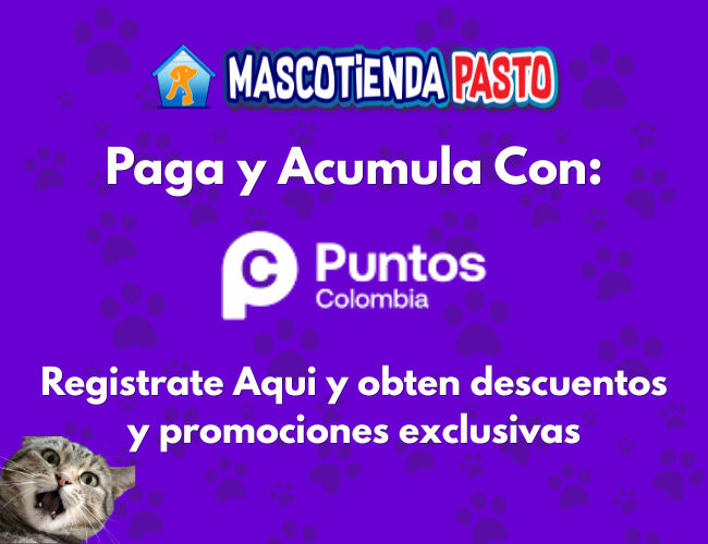 Pagos con Puntos colombia en Mascotienda Pasto